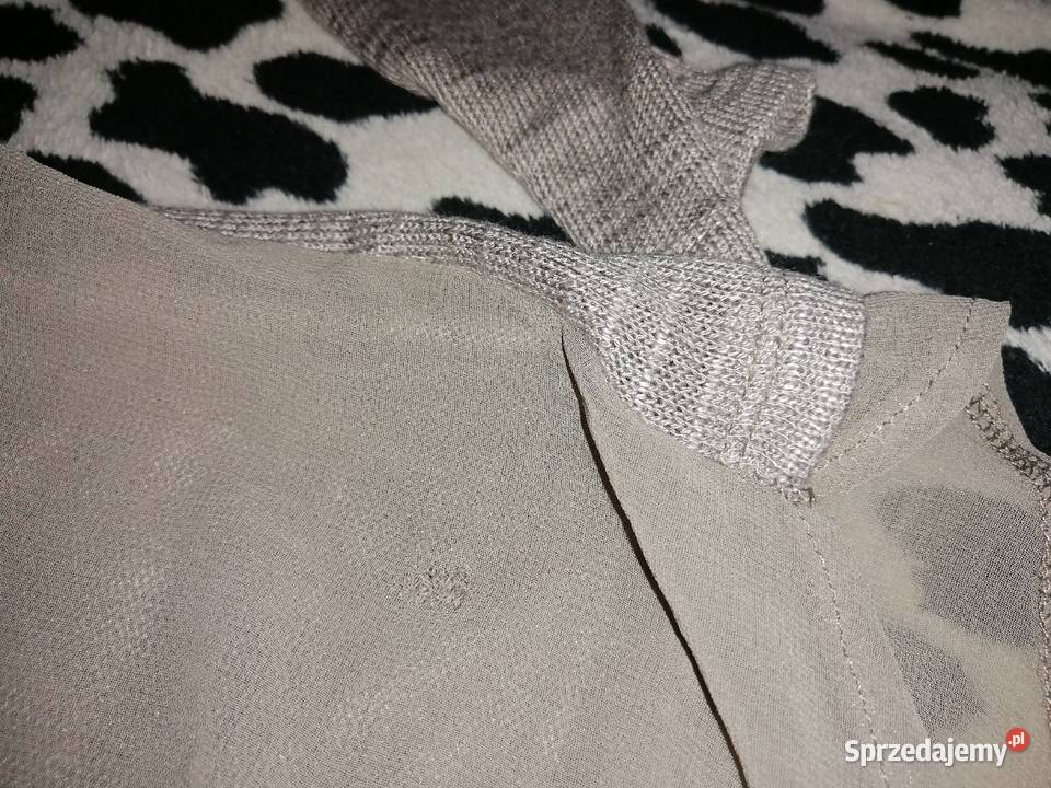 Nowa Bluzka ciekawy tył wstawka ORSAY S xs Leszno