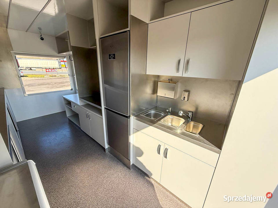 Przyczepa gastronomiczna kebab gotowy biznes Kotlin