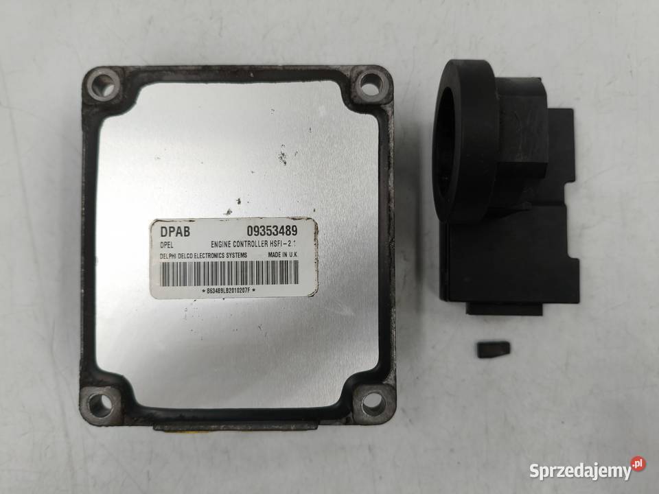 Sterownik Silnika Opel Astra G 16 16v 09353489 Wyszków