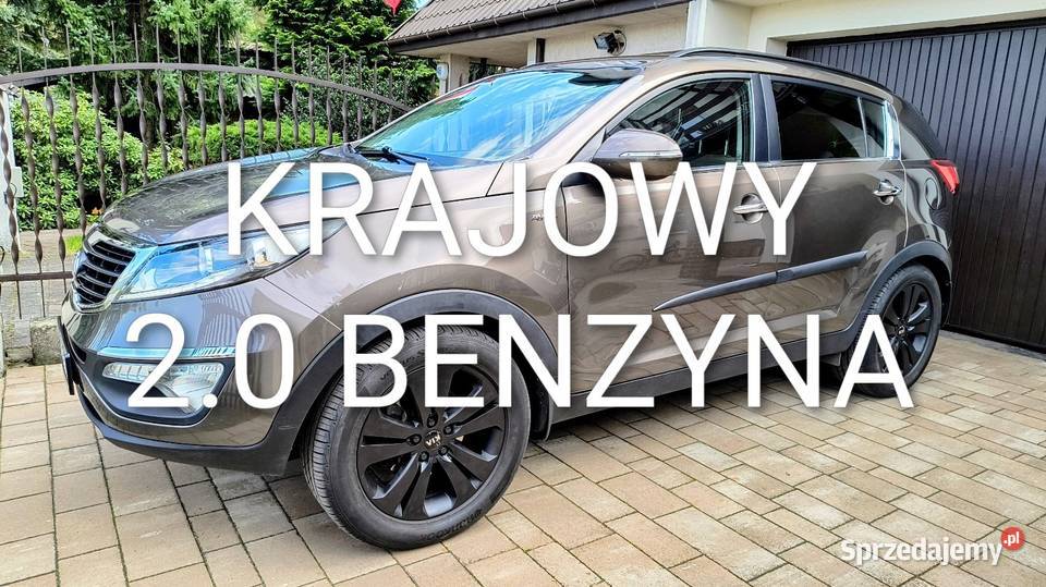 Kia Sportage 20 Benzyna 4x4 Salon nawigacja mazowieckie Płock sprzedam