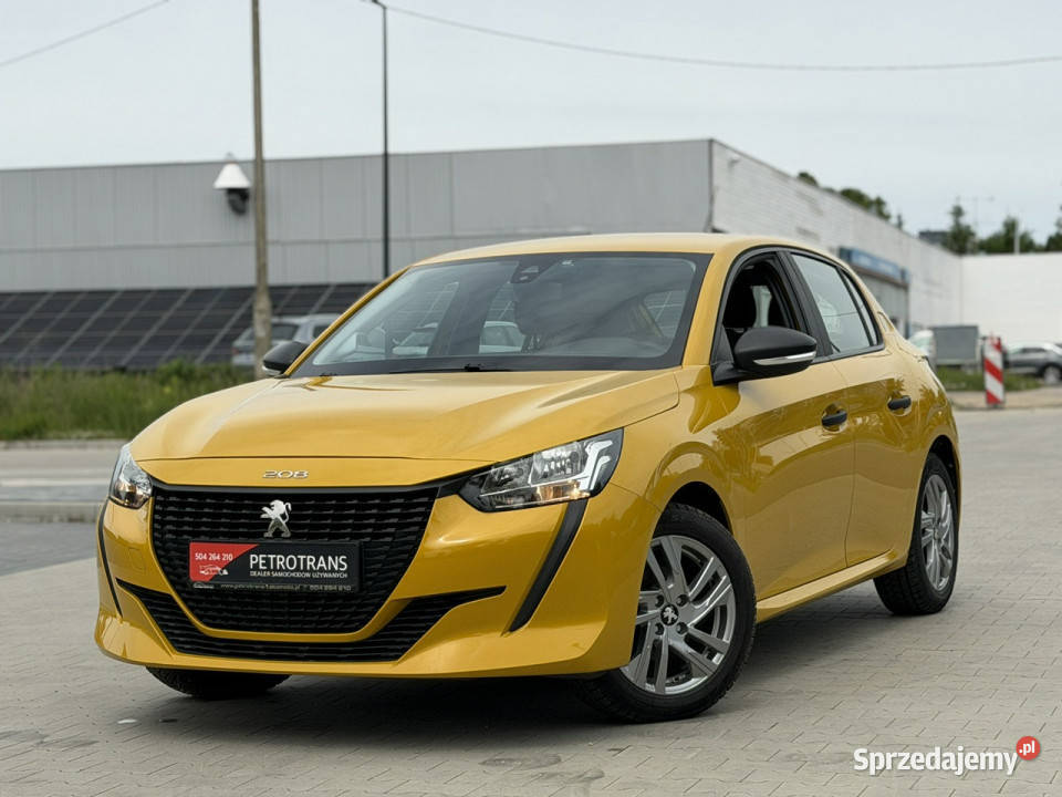 Peugeot 208 12 75 Asystent Pasa Ruchu Tempomat VAT marża Mrągowo