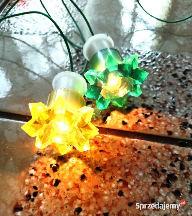 Lampki choinkowe z PRLu vintage Pozostałe łódzkie Łódź sprzedam