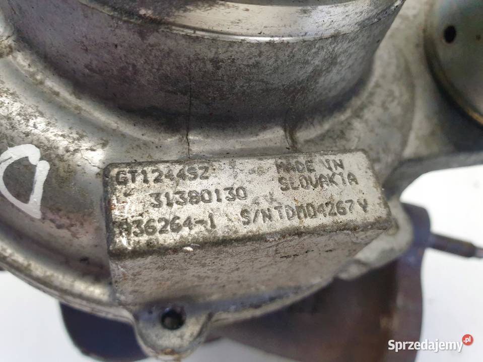 TURBOSPRĘŻARKA Volvo V60 20 D2 turbo 31380130 osobowe lubelskie Chełm