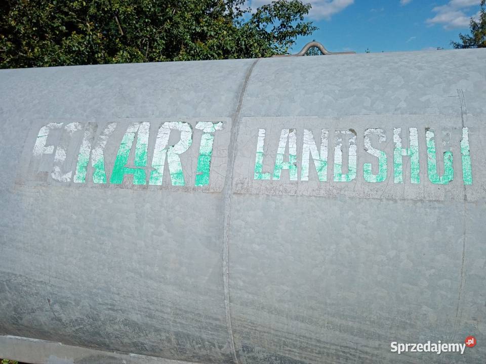 Beczkowóz beczka 4000l niemiecka ocynkowana Głubczyce