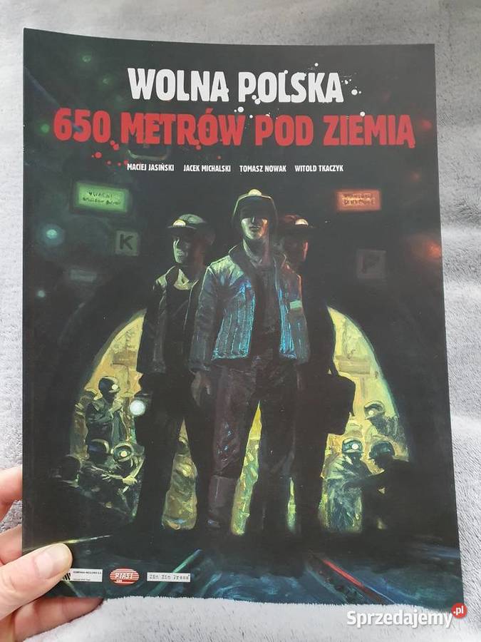 Wojna Polska 650 Metrów pod Ziemią komiks 2011 Gdynia