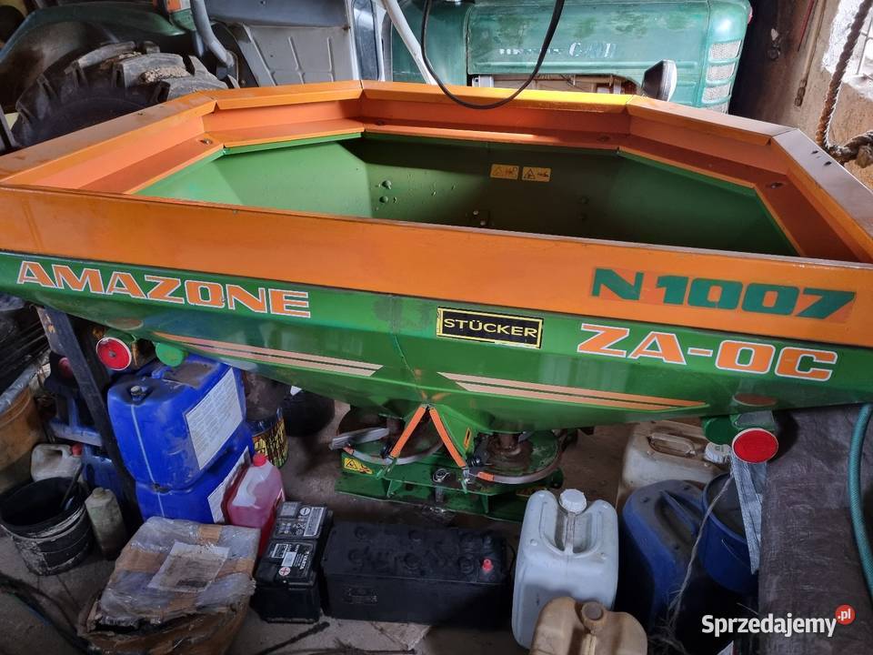 Rozsiewacz nawozów Amazone dwutalerzowy Zbójno sprzedam