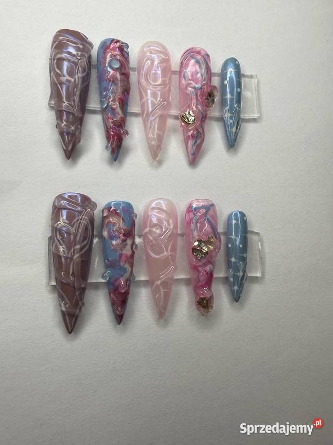 Press on nails kolorowe sprzedam