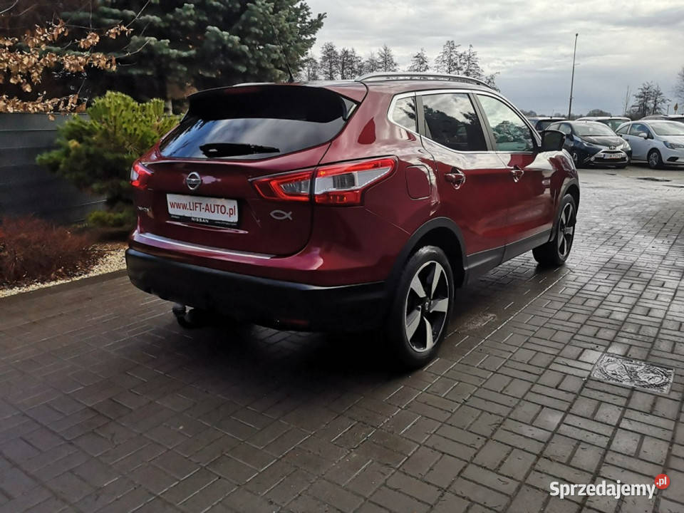 Nissan Qashqai 12 116 Led Tempomat Nawi Kamera bordowy Strzegom sprzedam