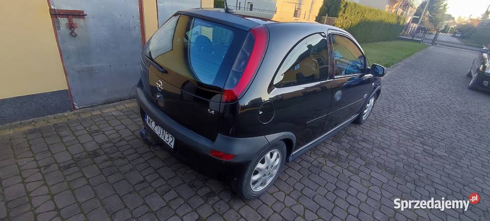 Opel Corsa C TwinPort 14 16V Automat Skóry Rok produkcji 2003 mazowieckie Sułkowice