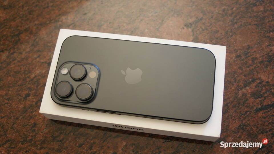 Iphone 16 pro 256gb 99 kondycji kolor Czarny Legnica