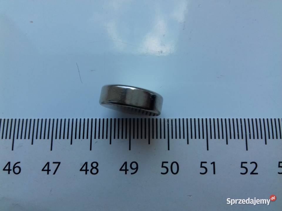 Magnes neodymowy okrągły mocny 15mm x 48mm Bydgoszcz sprzedam