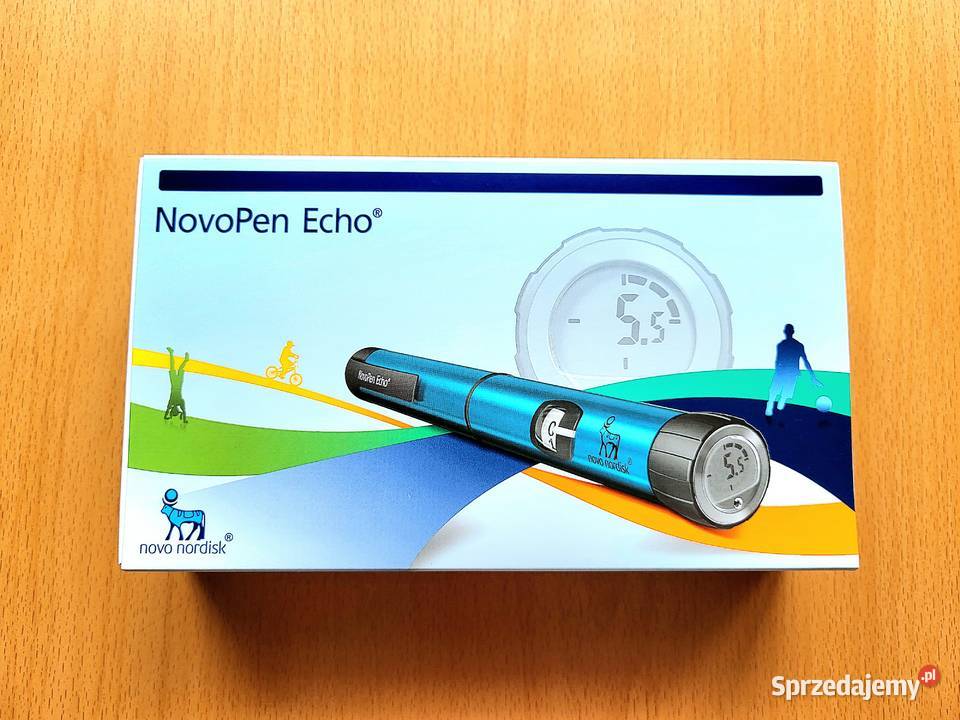 NovoPen Echo Pen insulinowy Wstrzykiwacz Blue + Glukometr