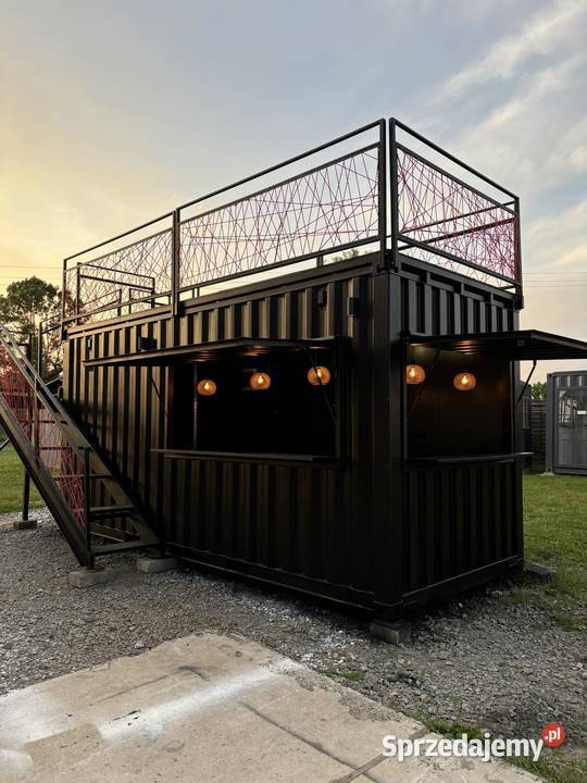 kontener morski 20HC bar gastronomia pawilon sprzedam