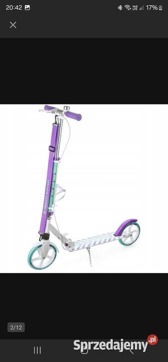 Hulajnoga Raven Pastelle Pro biały 2 kółka Lubin sprzedam