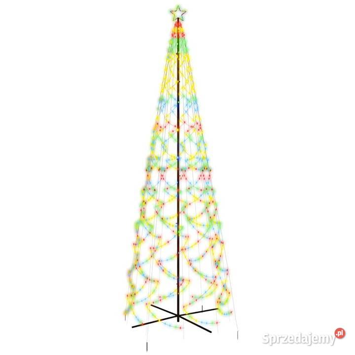 Choinka stożkowa 1400 kolorowych diod LED Warszawa