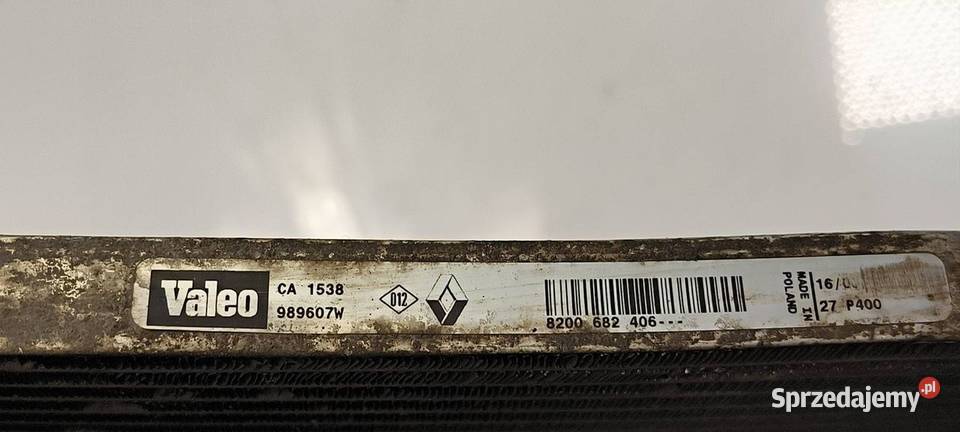 CHŁODNICA KLIMATYZACJI DACIA LOGAN Motoryzacja Lipno