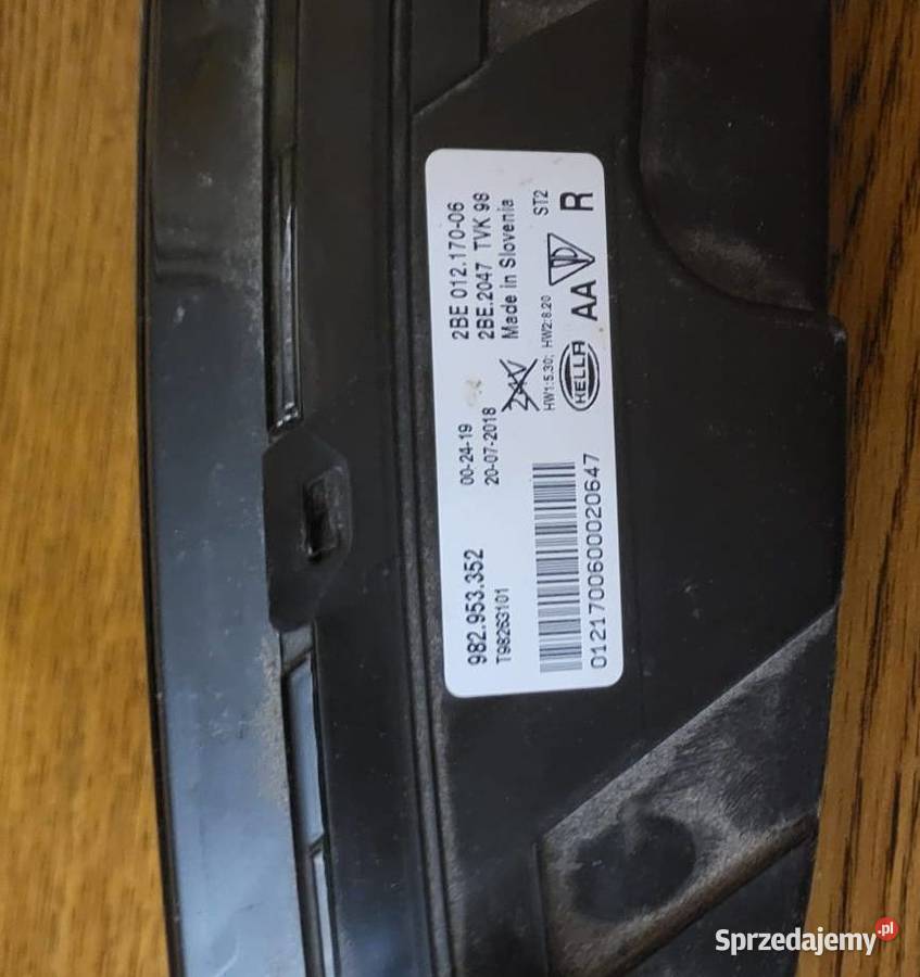 Kierunkowskaz prawy porsche GT3 RS 982953352 Starogard Gdański