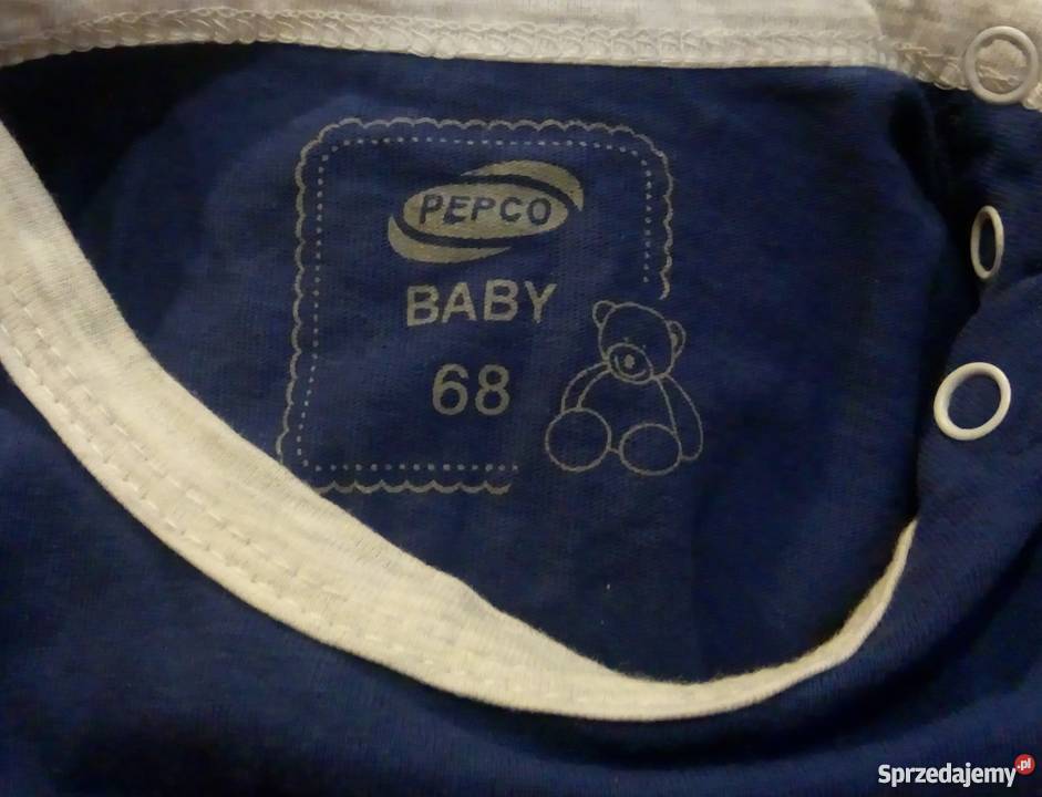 Body długi rękaw granatowe 68 Rogoźnik