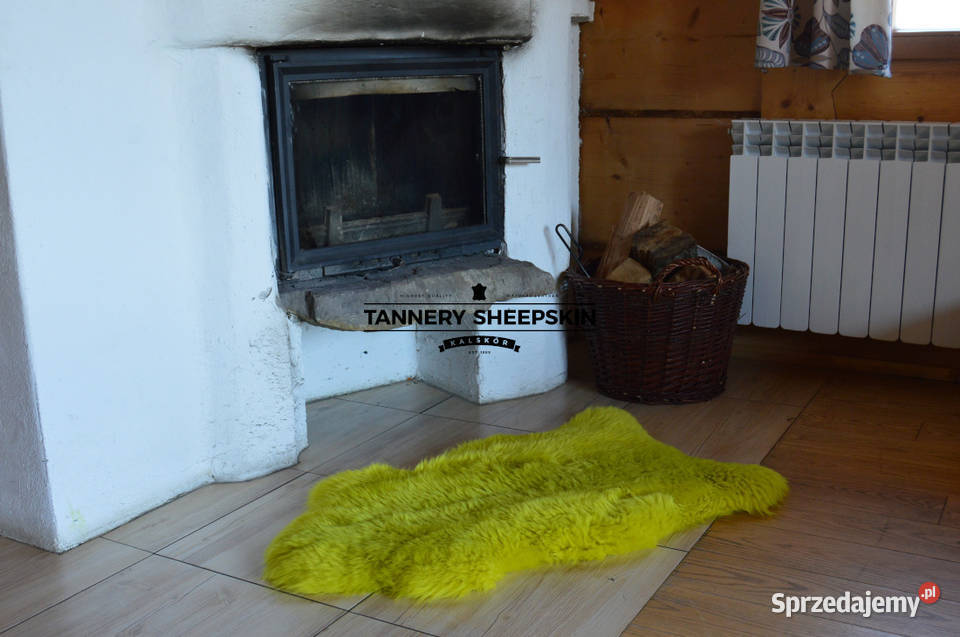 Skóra Naturalna Owcza Żółta 90110 Szaflary