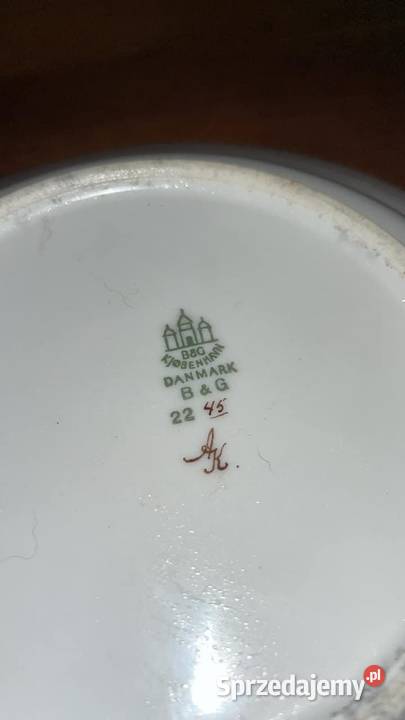 Talerz do zupy i do drugiego dania BG Kjobenhavn Gdańsk