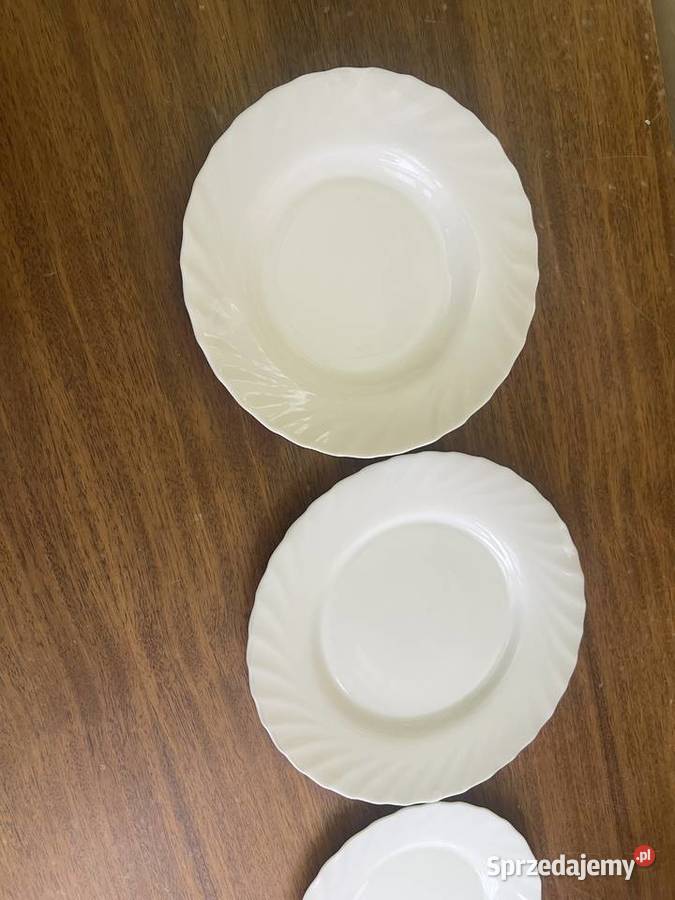 Talerz głęboki płytki deserowy śląskie