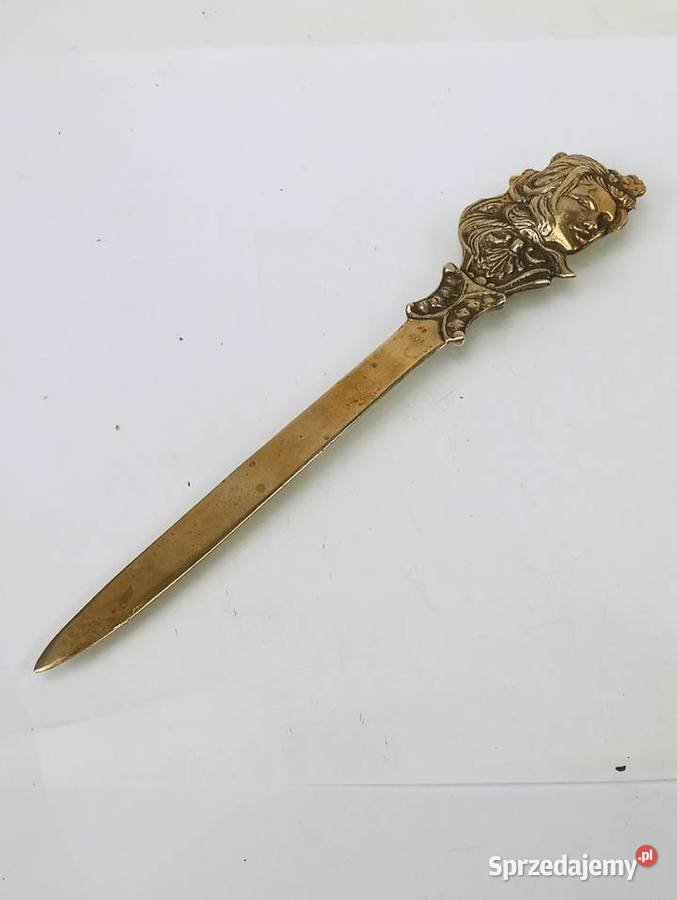 Nóż do papieru Secesja Wiedeń Srebro 800 Nowa Sól sprzedam