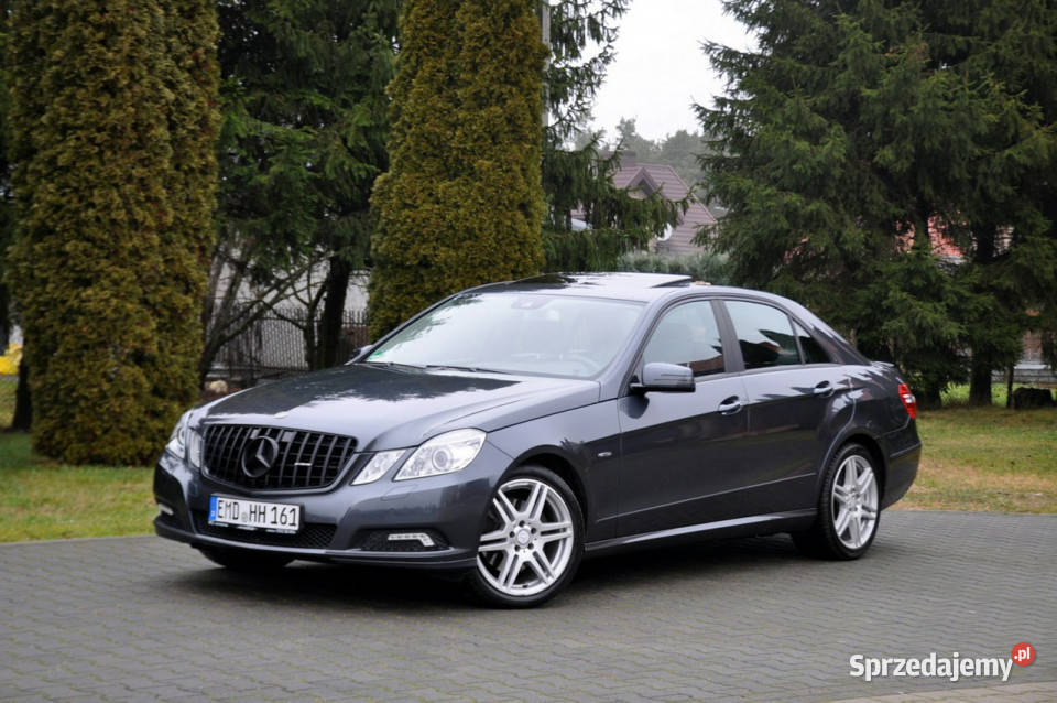 Mercedes E 350 Rok produkcji 2009 Ostrów Mazowiecka