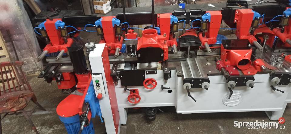 Strugarka 4stronna Unimat U23 7 głowic lignum Kłodawa