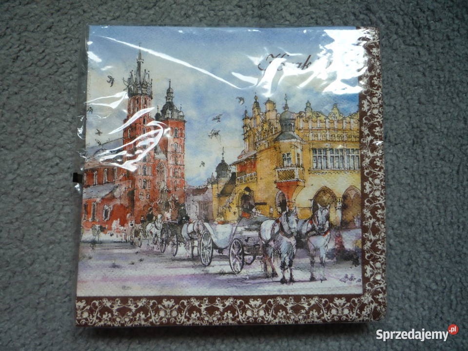 Serwetki papierowe Kraków 20 sztuk Szczecin