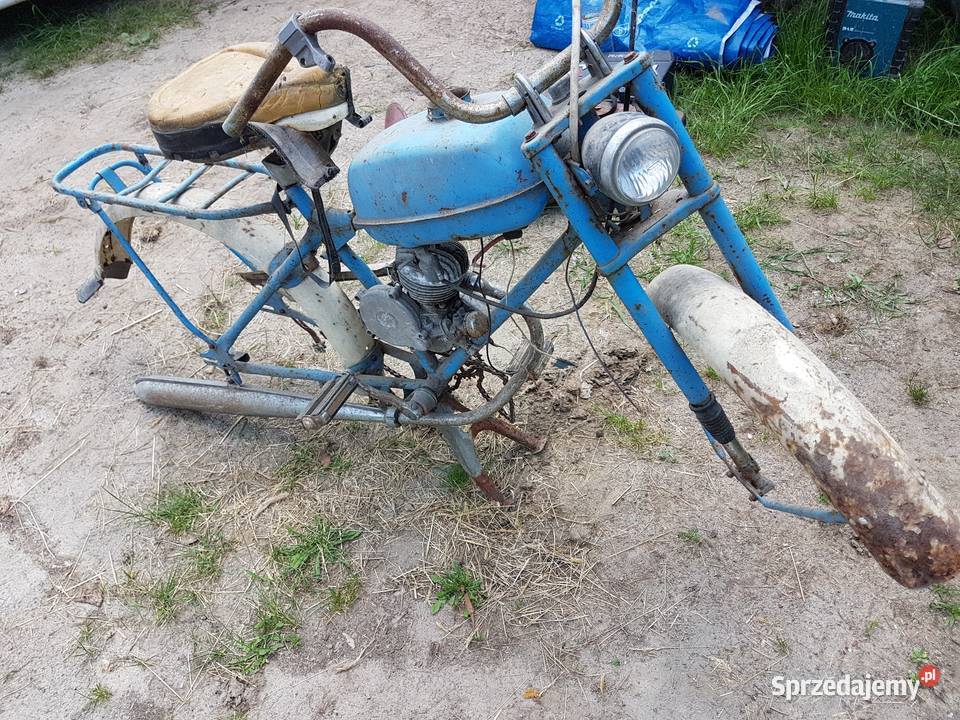 Motorower Riga 13 silnik D8 prod Łotewskiej uszkodzony lubelskie Lubartów