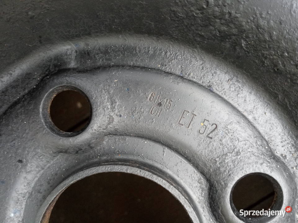 felga stalowa TPMS 15 4x100 et52 HYUNDAI I20 Lubicz Górny