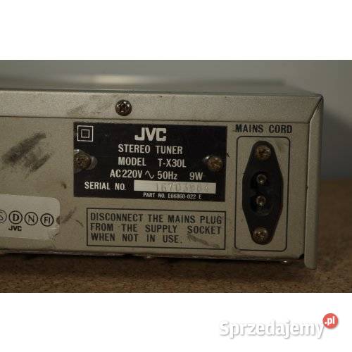JVC TX30L analogowocyfrowy tuner radiowy FMMWLW śląskie
