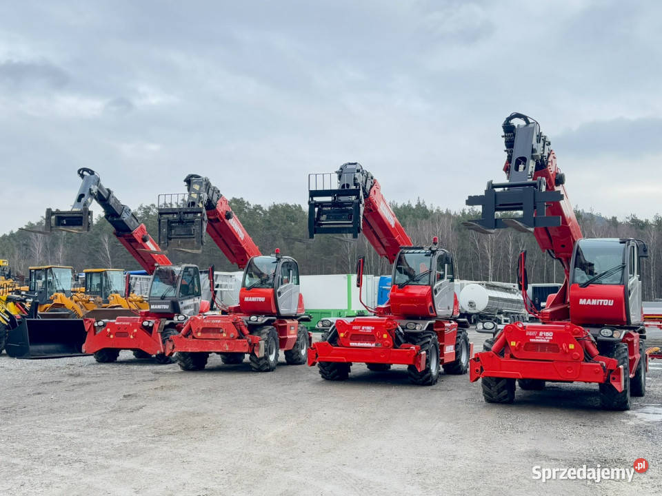 pozostałe Manitou MRT 2150 ROTO Ładowarka Widełki