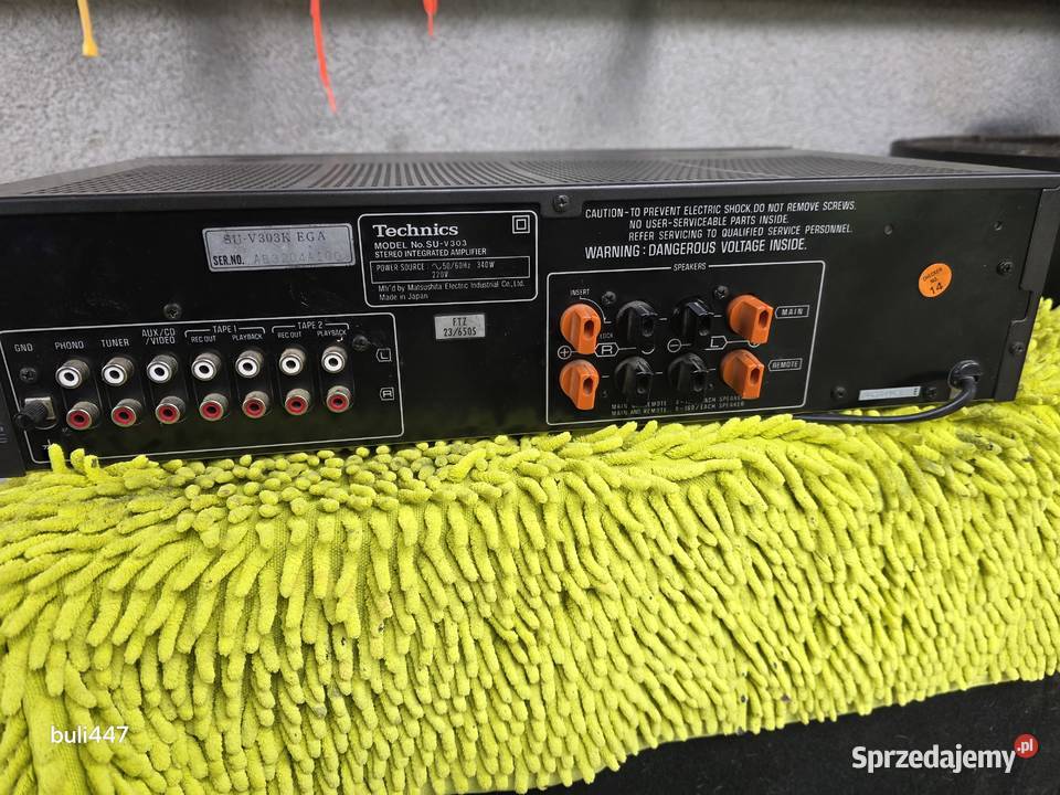 wzmacniacz technics suv303 na tranzystorach Chełm Śląski