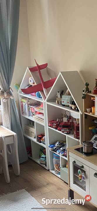 Regały dziecię domki