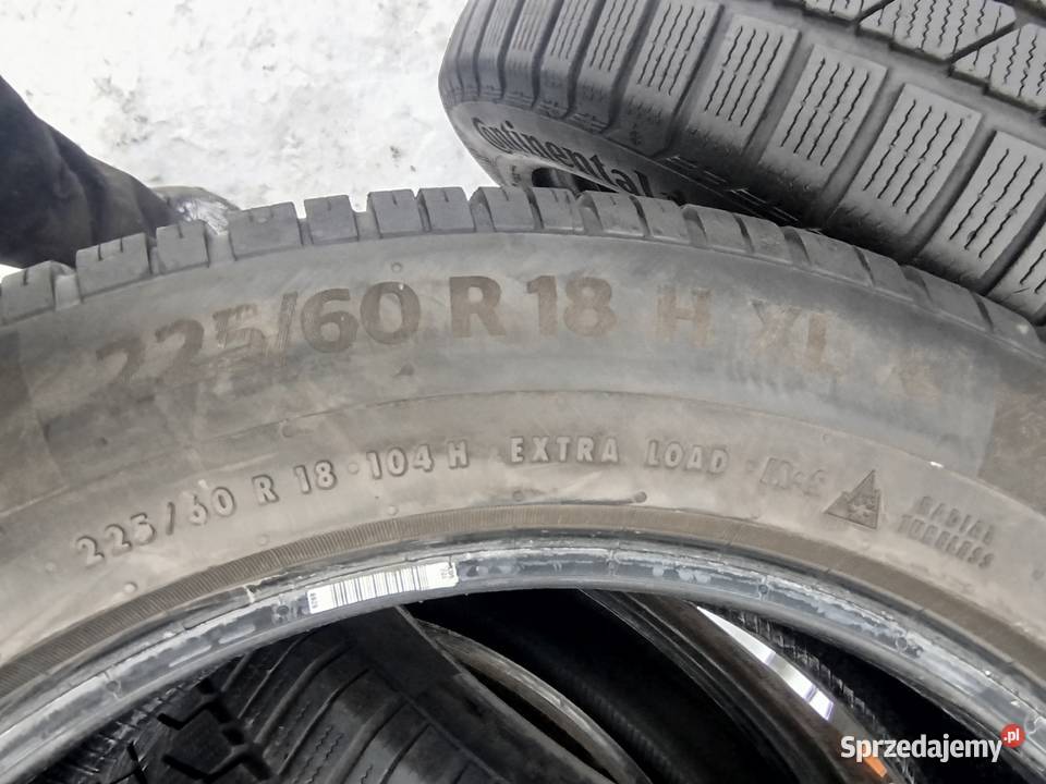 A347 Opony uzywane Zimowe 2256018 Continental Samochodowe Bąków
