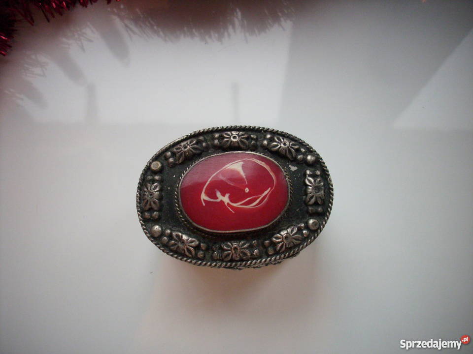 Pięknazabytkowa szkatułka na biżuterię zachodniopomorskie Barlinek