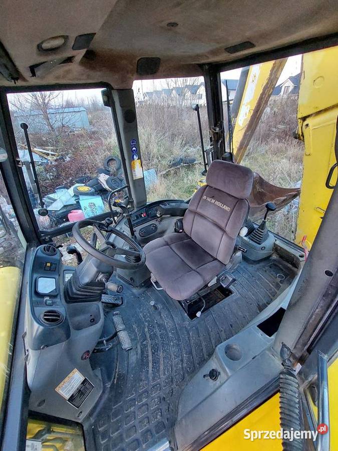 Koparko ladowarka holland 2008 4x4 cat jcb 3cx podkarpackie Rzeszów