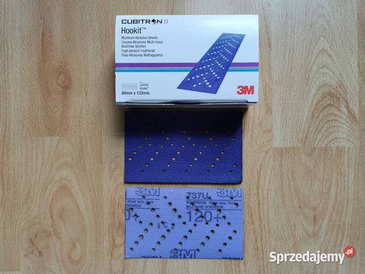 3M Wielootworowe arkusze ścierne 80 x 133 120 lubuskie Gorzów Wielkopolski sprzedam
