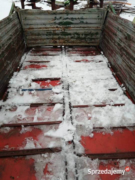 Rozrzutnik obornika 8 ton nieuszkodzony wielkopolskie Leszno