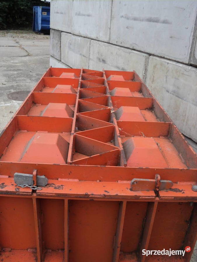 Forma do betonu typ LEGO 160x80x80 uzywanch Drawski Młyn