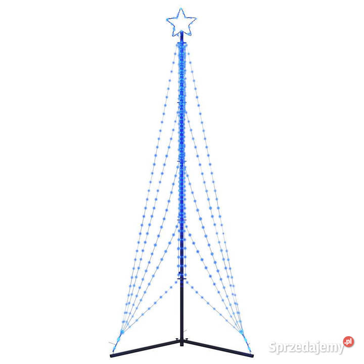 Lampki choinkowe 525 niebieskich LED 302 Warszawa
