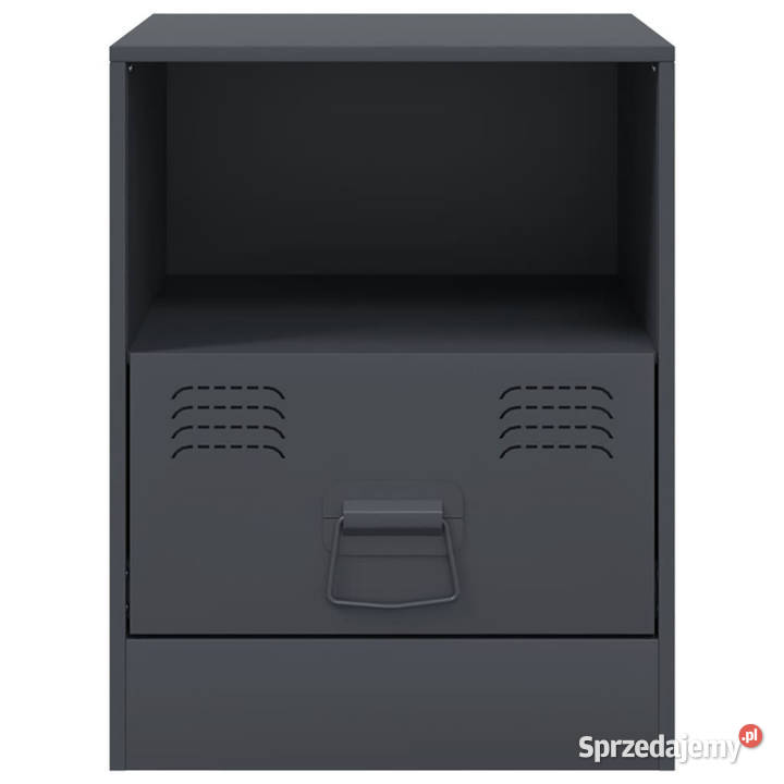Szafka nocna antracytowa 345x39x44 stal WM841755 mazowieckie Warszawa sprzedam