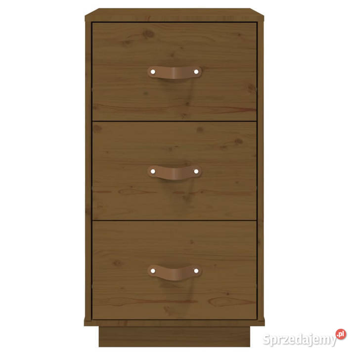 Szafka nocna miodowy brąz 40x40x75 lite drewno mazowieckie Warszawa