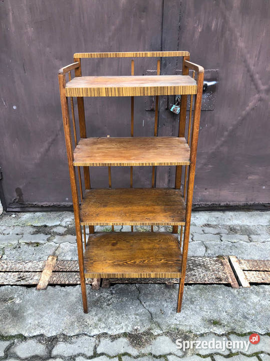 Stara drewniana etażerka półka Szafy, regały, półki