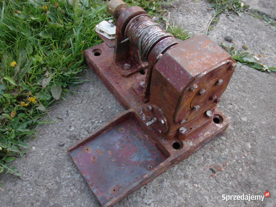 Przekładnia ślimakowa kątowa wyciągarka linowa Starogard Gdański