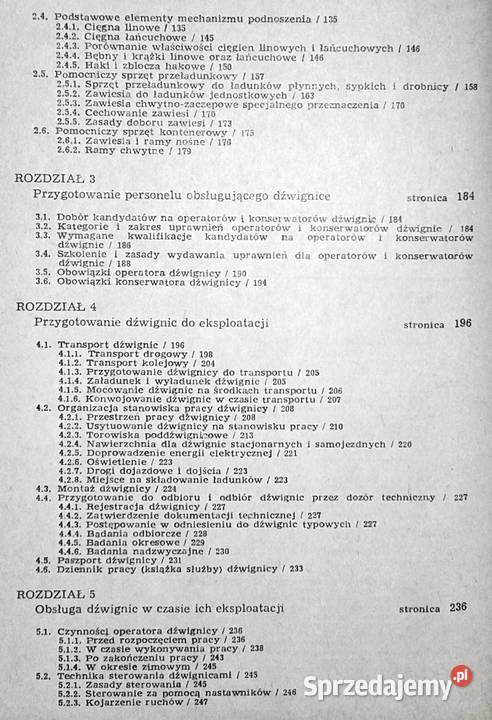 Poradnik dźwignicowego Henryk J Świątkiewicz Chełm