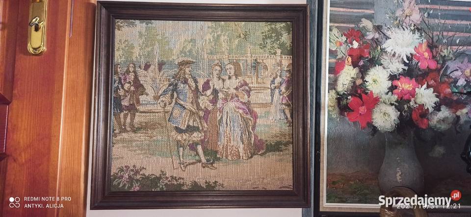 2 gobeliny w ramach obrazy pomorskie