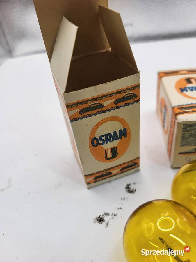 ŻARÓWKA OSRAM 6V 50W ŻÓŁTA DO MOTOCYKLA śląskie Rybnik
