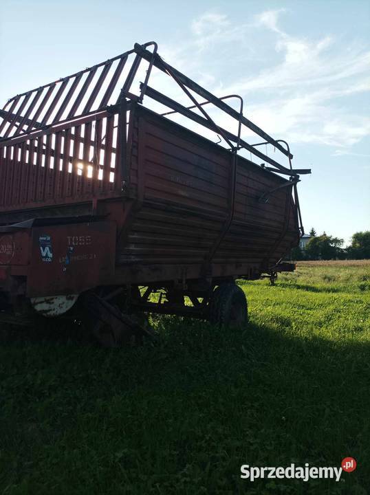 Przyczepa samozbierająca T055 podkarpackie Ustrobna